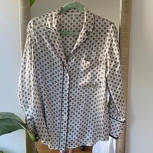 Frame Silk Blouse